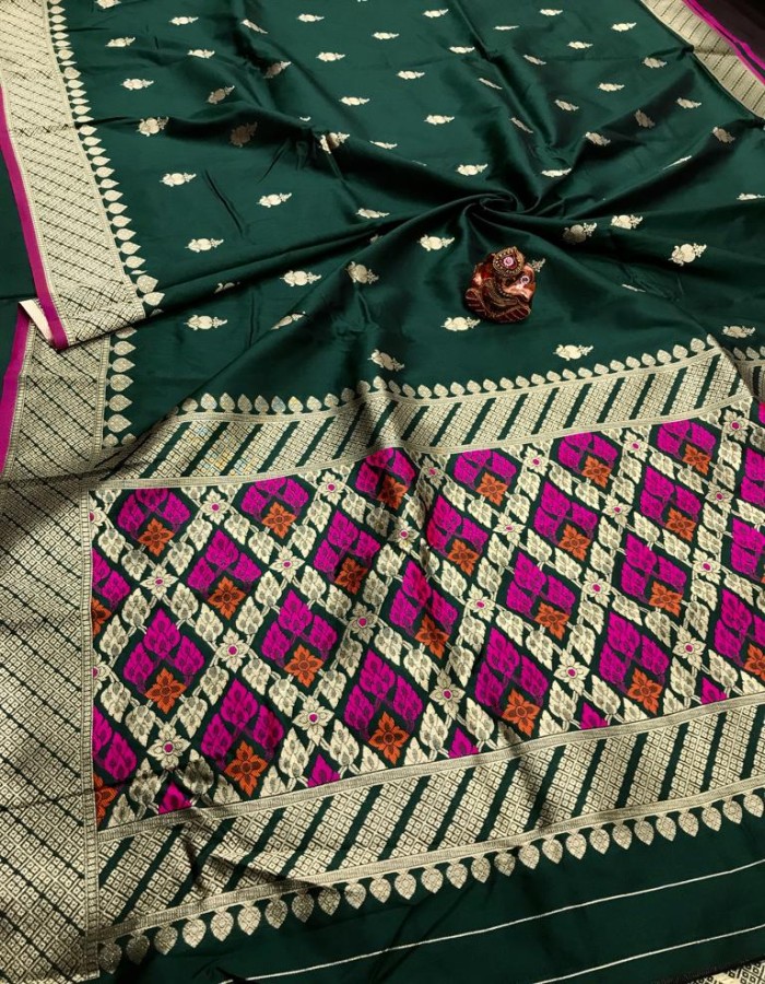 Women's wear banarasi silk saree