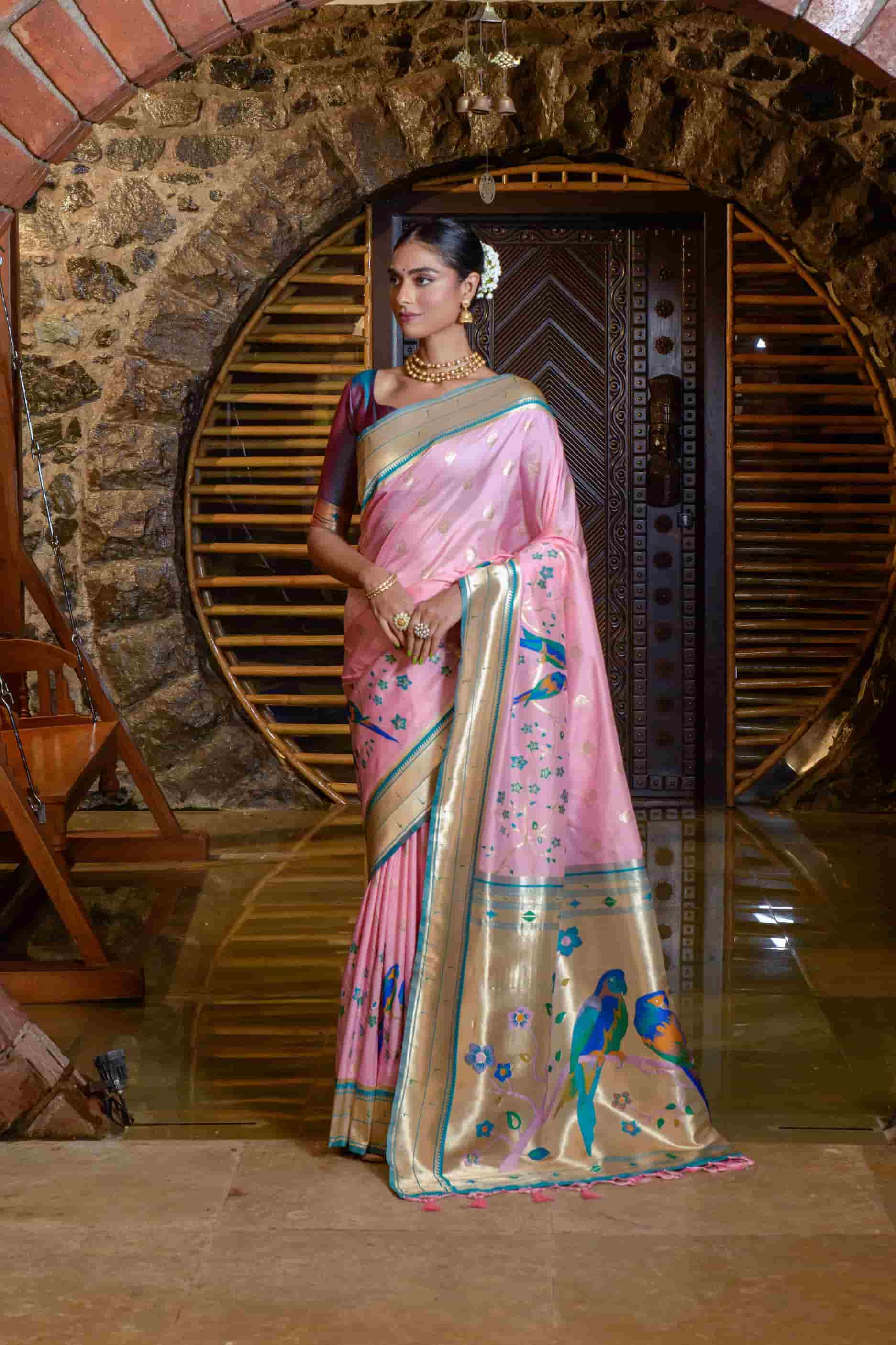 Trendy Paithani silk saree