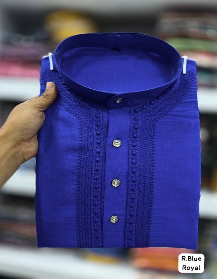 Royal Blue Color Kurta Set