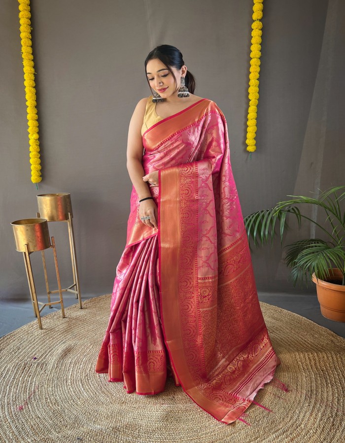 women's wear kanchipuram silk saree