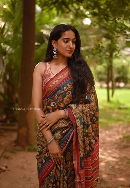 Kalamkari Saree